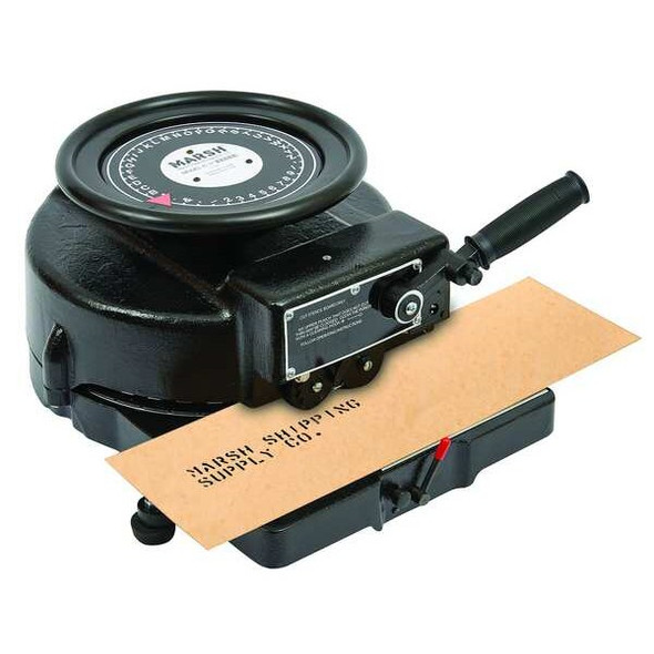 Marsh Stencil Cutting Machine,1" Char Size R Marsh Stencil Cutting Machine,1" Char Size R