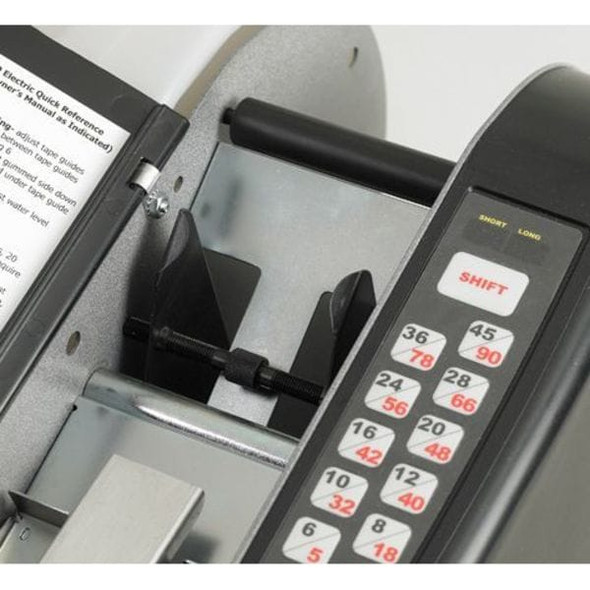 Marsh Tape Dispenser, 3 Max. Tape Width. 9 in Tape Core Dia, Metal, Plastic, Black TDE110