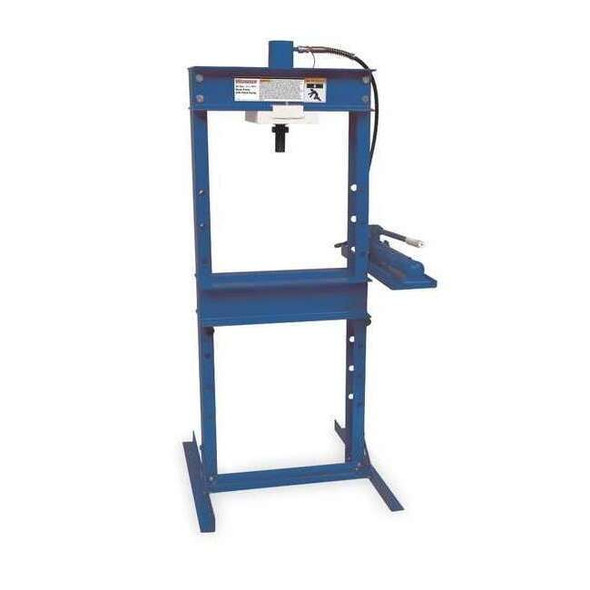 Westward Hydraulic Shop Press,25 Ton 1MZJ4