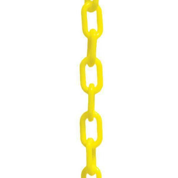 Manufacturer Varies Plastic Chain, Yellow, 100 ft Length, Gloss 51002-100