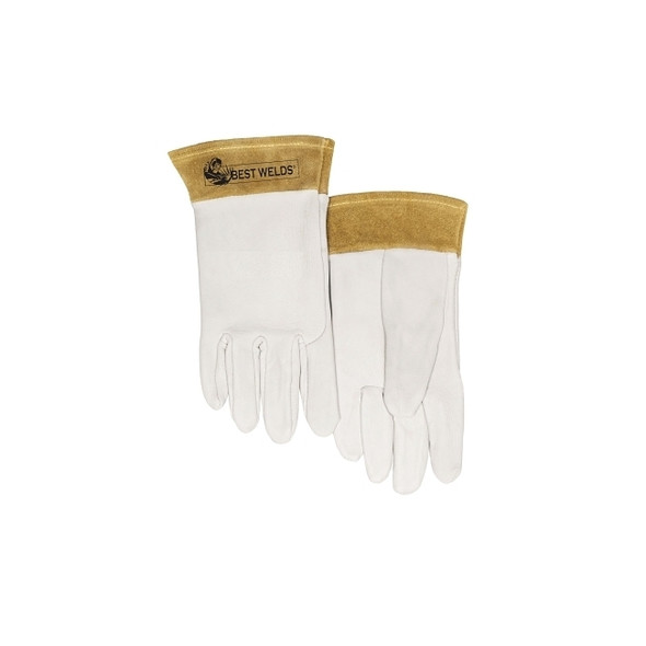 110-TIG Capeskin Welding Gloves, Large, White