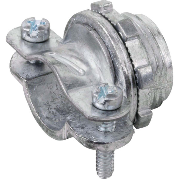Halex 3/4 In. Die Cast-Zinc Clamp Box Connector 90512