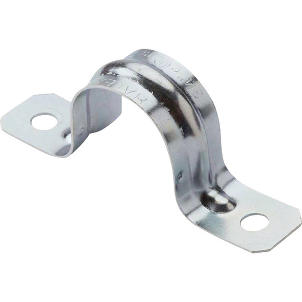 Halex 1 In. Snap-On Rigid/Intermediate Grade 2-Hole Conduit Strap 96123