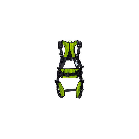 Miller H700 Construction Comfort Harness Tongue Buckle Back & Side D-Ring L/XL
