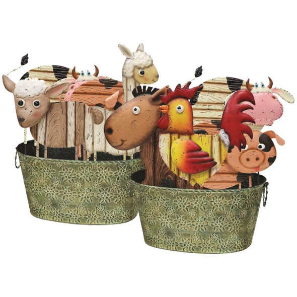 Regal Art & Gift 18 In. Farm Stake Assortment 80231 Pack of 24