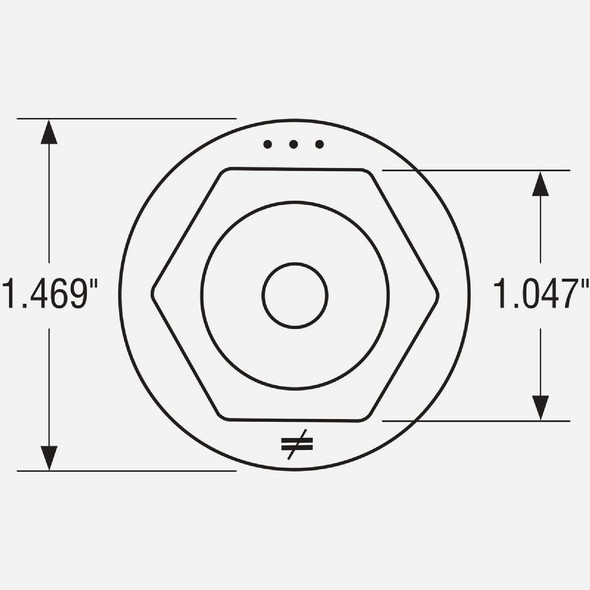 Simpson Strong-Tie Outdoor Accents Black Hex-Head Washer (24-Count) STN22-R24 103642