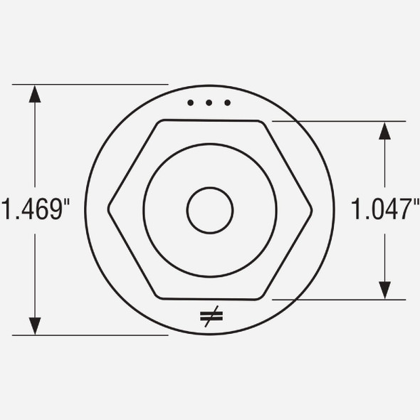 Simpson Strong-Tie Outdoor Accents Black Hex-Head Washer (24 Ct.)