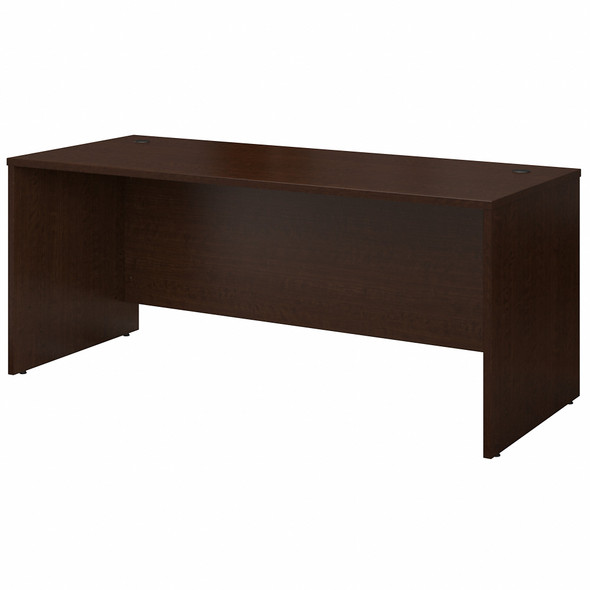 Bush Business Furniture Series C 72W x 30D Office Desk in Mocha Cherry WC12936