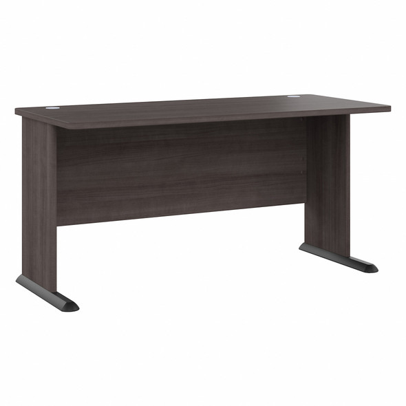 Bush Business Furniture Studio A 60W Computer Desk in Storm Gray SDD160SG