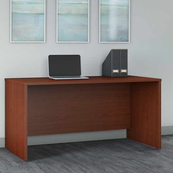 Bush Business Furniture Series C 60W x 30D Office Desk in Mahogany WC36731