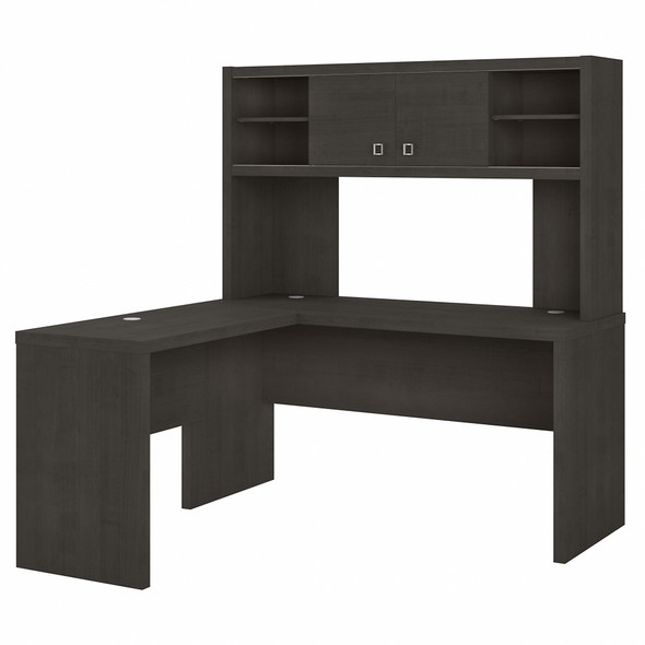 Office by kathy ireland® Echo L Shaped Desk with Hutch ECH031CM