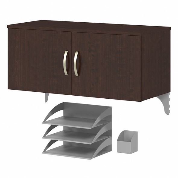 Bush Business Furniture Office in an Hour Storage Cabinet with Accessories WC36897-03 Bush Business Furniture Office in an Hour Storage Cabinet with Accessories WC36897-03