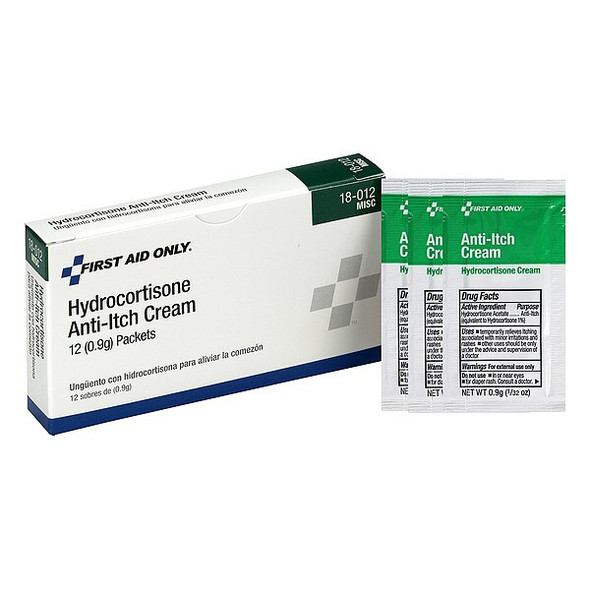 First Aid Only Anti-Itch, Packet, 0.9g, PK12 18-012
