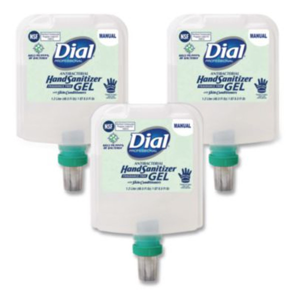 Dial® Professional SANITIZER,1700,GEL,CLR 19711