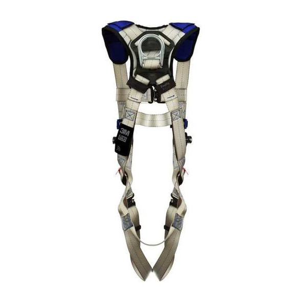 ExoFit(TM) X100 Fall Protection Harness, M, 420 lb, Quick-Connect Chest/ Quick-Connect Leg Straps