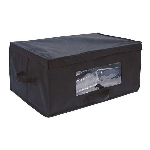 Hospitality 1 Source Box Top, Nonwoven Fabric, Blanket Box, Black BLKTBOX-BL