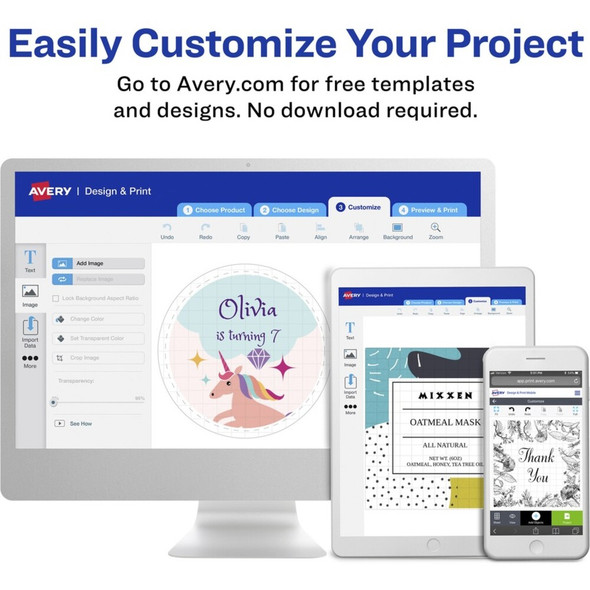 Avery&reg;  Address Label 05334 SPR-AVE05334