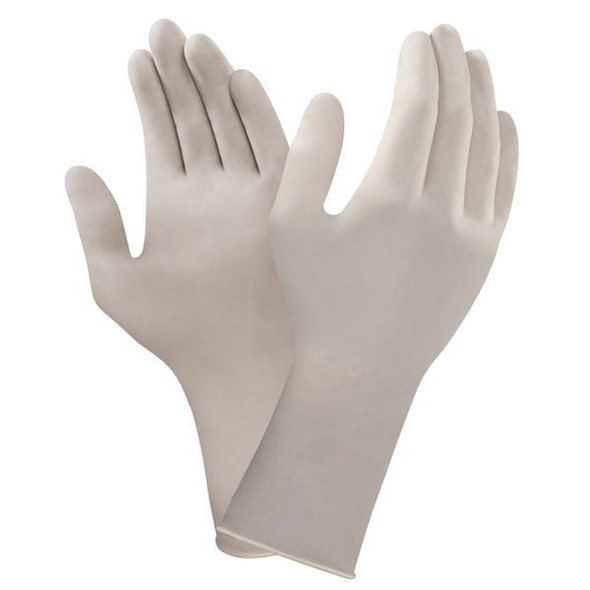 Ansell Disposable Gloves, Neoprene, Powder-Free, 200 PK, Cream 73-300