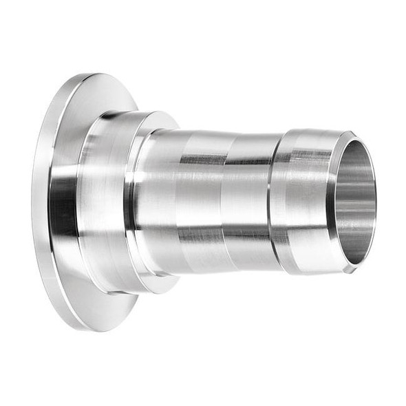 Vacuum Fitting, Straight Adapter, 1" Tube x 7/8" Barbed Hose