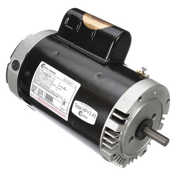 Pool Pump Motor, Permanent Split Capacitor, 3 HP, 56C Frame, 3,450 Nameplate RPM
