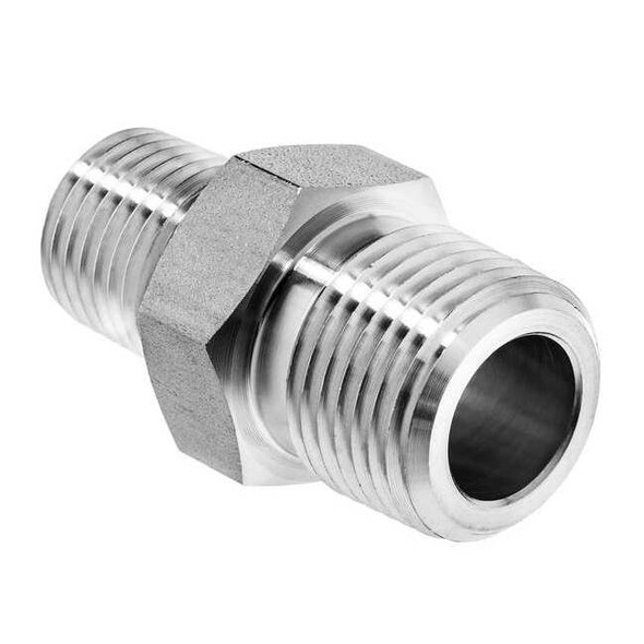 Manufacturer Varies StainlessSteel,HexNipple,1/2"NPTx1/4"NPT ZUSA-PF-7832