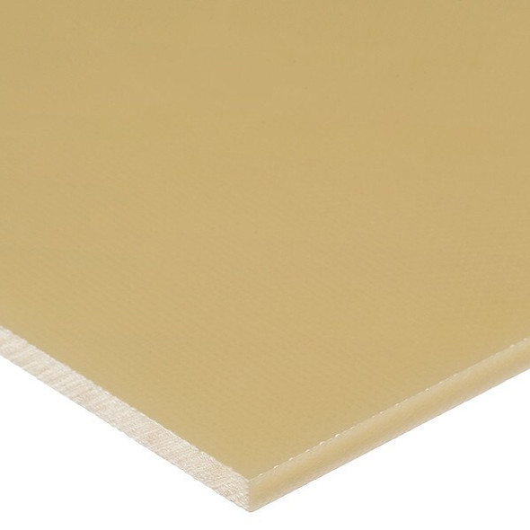 Beige ABS Sheet Stock 12" L x 12" W x 1/8" Thick