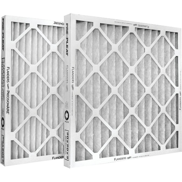 BestAir 20 In. x 25 In. x 2 In. MERV 8 Pleated Furnace Filter Pack of 6