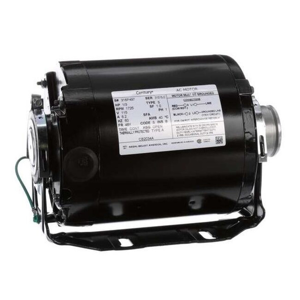 Century Pump Motor,Split Phase Design CB2034A