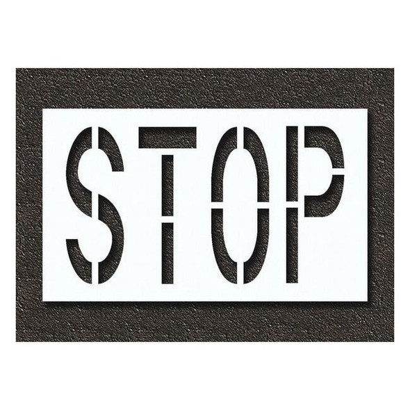 Rae Pavement Stencil,Stop, STL-108-72403 STL-108-72403