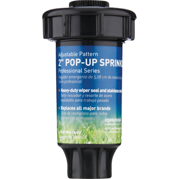 Orbit 2 In. Professional Series Spray Head with 15 Ft. Adjustable Nozzle 54509