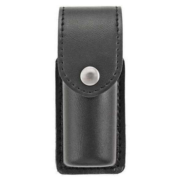 Heros Pride Pepper Spray Holster, Synthetic Leather, Black, S, Snap 1458PN