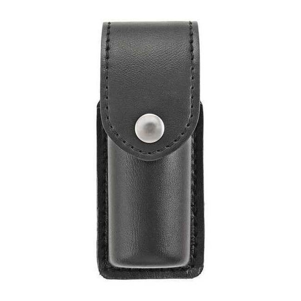 Heros Pride Pepper Spray Holster, Synthetic Leather, Black, S, Snap 1458PN