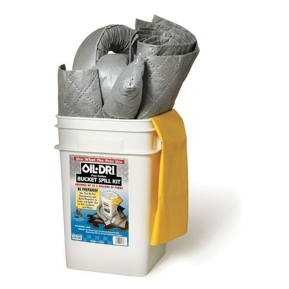 Oil-Dri Sorbents, Universal, White, Polyethylene L90435