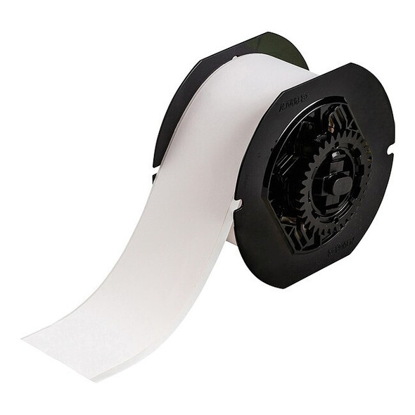 Brady ContinuousLabelStock,White,Gloss,2inW B33C-2000-8591-WT