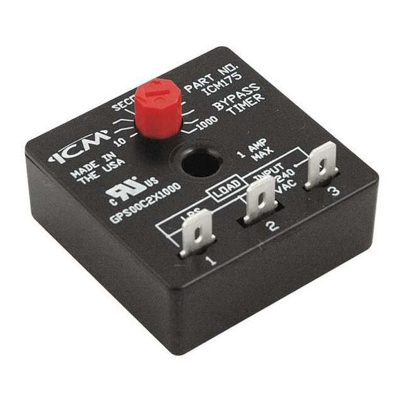 Icm Time Delay Relay, Low Pressure, 18 To 240, -, - ICM175