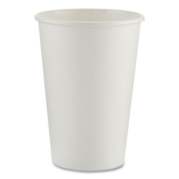 Dixie® Paper Hot Cups, 16 Oz, White, 50/sleeve, 20 Sleeves/carton 2346W Dixie® Paper Hot Cups, 16 Oz, White, 50/sleeve, 20 Sleeves/carton 2346W