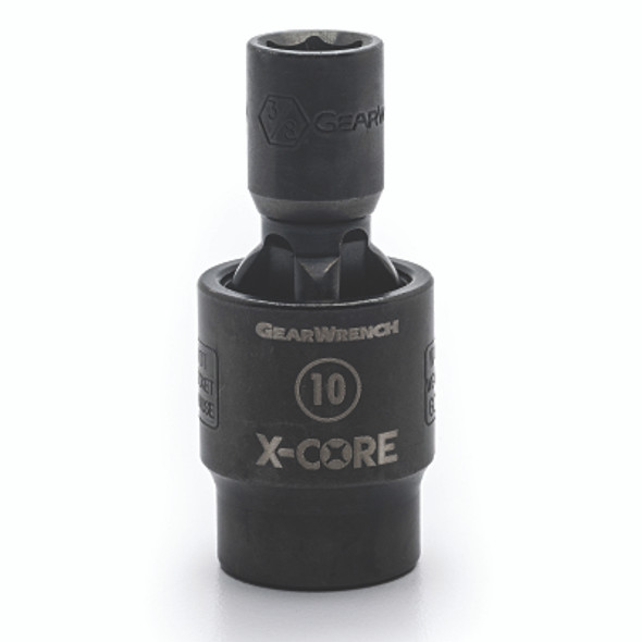 6 Point Standard X-Core™ Pinless Universal Impact Metric Socket, 3/8 in Drive, 14 mm Opening