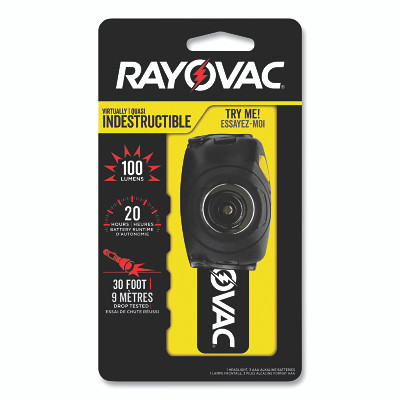 3AAA LED Headlight, 50 Lumens, Black