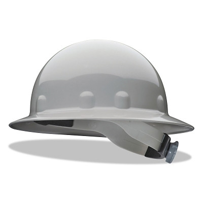 SuperEight® E1 Hard Hat, 8 Point Ratchet, Gray