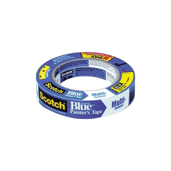 Multi-Surface Painter's Tape, 2 in W, 60 yd L, Blue