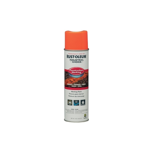 Industrial Choice® M1400 Water-Based Construction Marking Paint, 17 oz, Clear