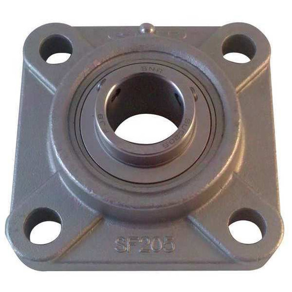 Ntn Flange Bearing,4-Bolt,Ball,1" Bore SUCF205-16