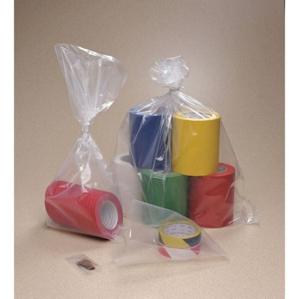 Manufacturer Varies Open Poly Bags, 60" x 36", 2 mil, Clear, None, 100 PK 5DHD1