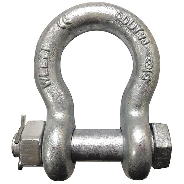 Manufacturer Varies Anchor Shackle,6,600 lb,Alloy Steel 55AY32 Manufacturer Varies Anchor Shackle,6,600 lb,Alloy Steel 55AY32