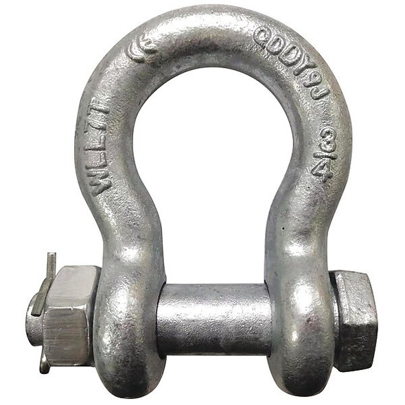 Manufacturer Varies Anchor Shackle,6,600 lb,Alloy Steel 55AY32