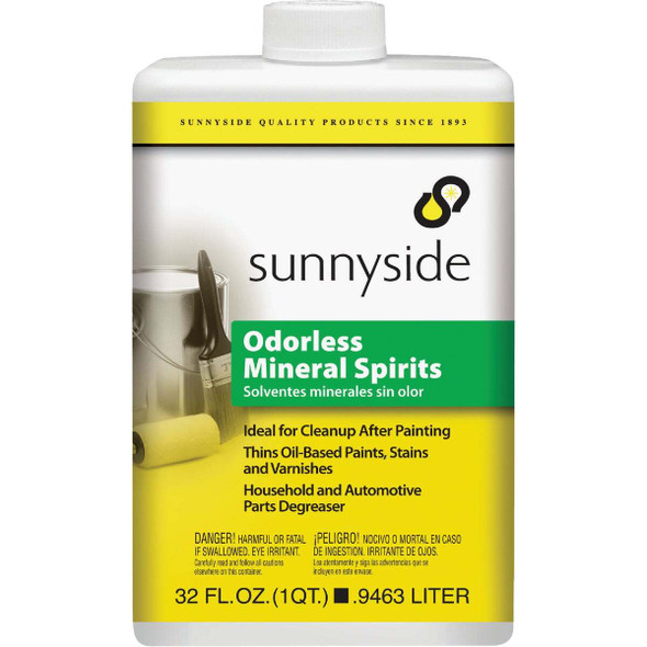 Sunnyside 1 Quart Low VOC Mineral Spirits 30332