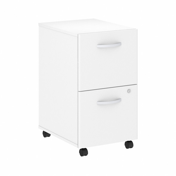 Bush Business Furniture Studio C 2 Drawer Mobile File Cabinet SCF116WHSU