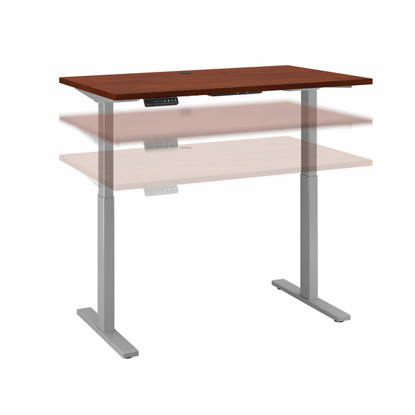 Move 60 Series by Bush Business Furniture 48W x 24D Height Adjustable Standing Desk M6S4824HCSK