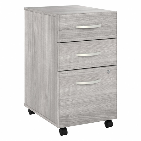 Bush Business Furniture Studio A 3 Drawer Mobile File Cabinet - Assembled SDF216PGSU-Z