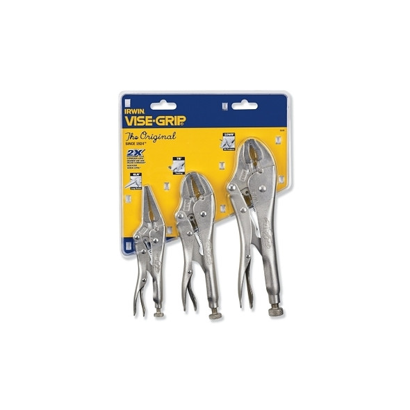 Vise-Grip® The Original™ 3 Pc Locking Pliers Set, 6 in, 7 in, 10 in